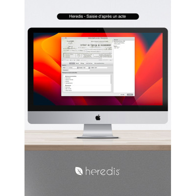 Heredis 2026 Pro - Généalogie Windows & macOS