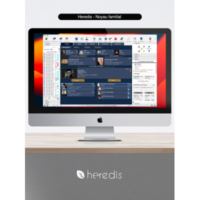 Heredis 2026 Pro - Généalogie Windows & macOS