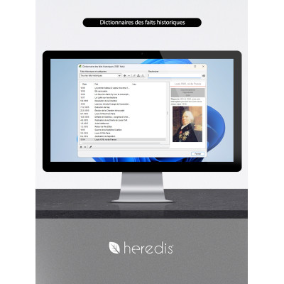 Mise à jour Heredis 2026 Pro pour Windows