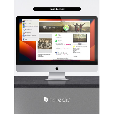 Mise à jour Heredis 2026 Pro - Windows & macOS