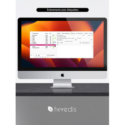 Mise à jour Heredis 2026 Pro - Windows & macOS